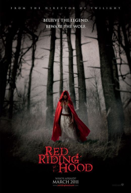 l'affiche du film (le petit chaperon rouge revisité)